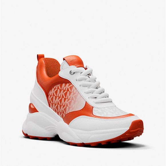 Michael Kors Katrina Wedge Trainer Ombre Sneakers - Picture 1 of 6